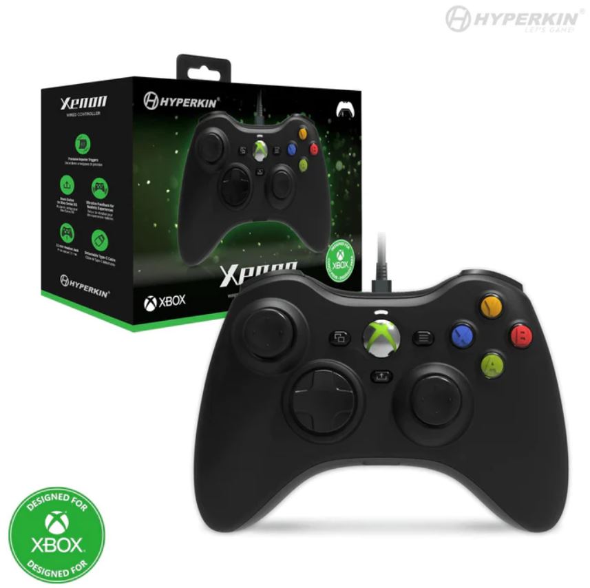 Xenon Wired Controller - Black [hyperkin] – Microplay Ottawa