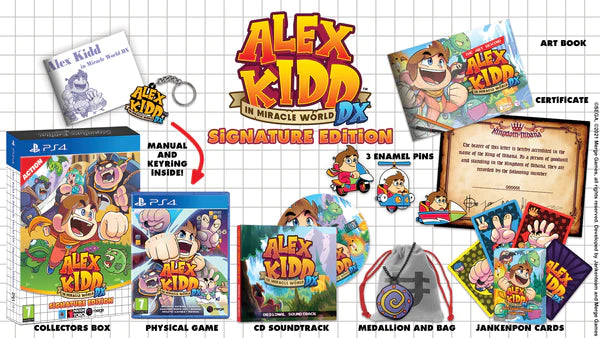 Alex Kidd in Miracle World DX (Signature Edition) [PS4] (Import)
