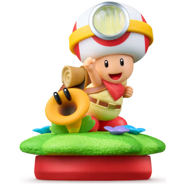 Captain Toad & Talking Flower Amiibo [Super Mario Bros. Wonder]