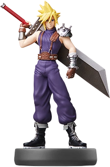 Cloud Amiibo [Super Smash Bros] (Japan Import)