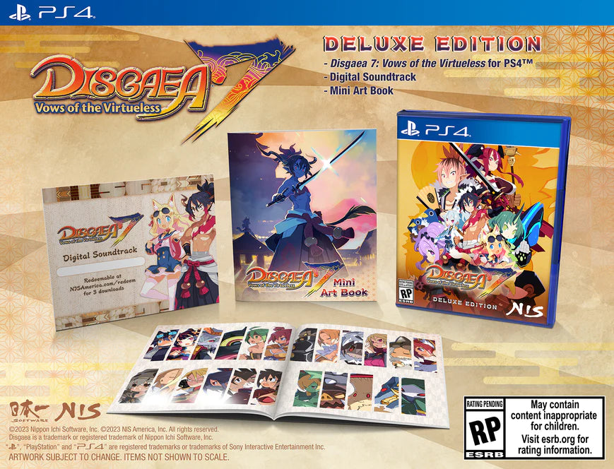 Disgaea 7: Vows of the Virtueless (Deluxe Edition) [PS4]