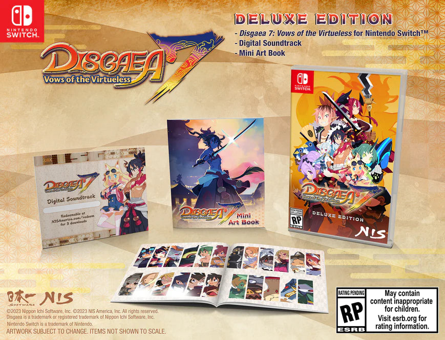 Disgaea 7: Vows of the Virtueless (Deluxe Edition) [Switch]