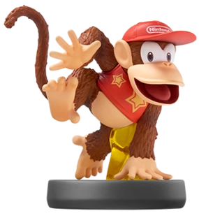 Diddy Kong Amiibo [Super Smash Bros]