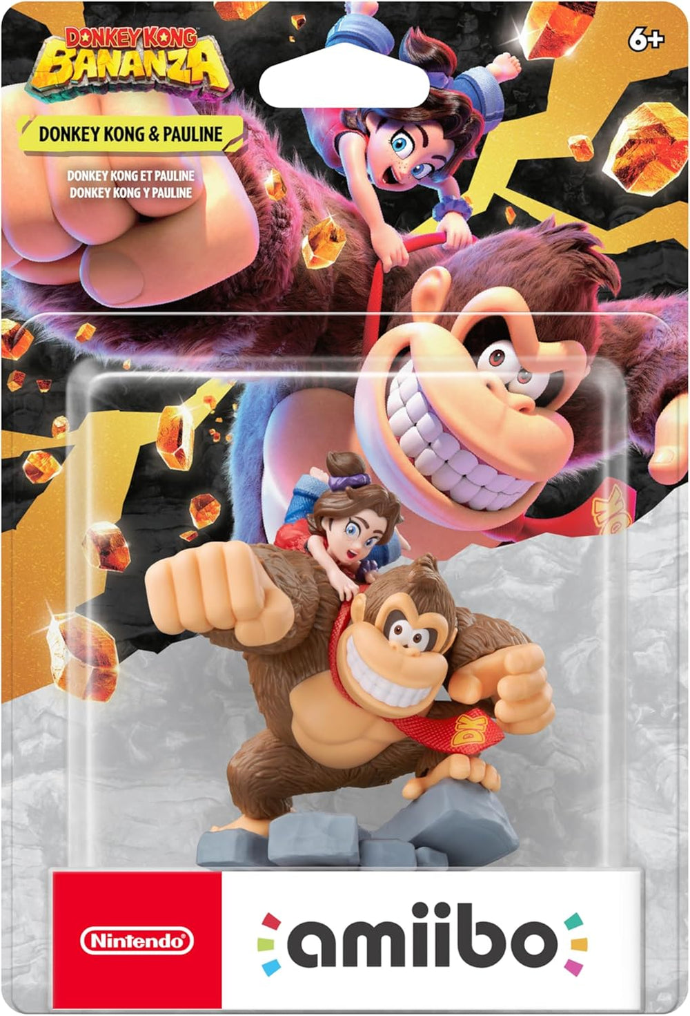 Donkey Kong & Pauline Amiibo [Donkey Kong Bananza]