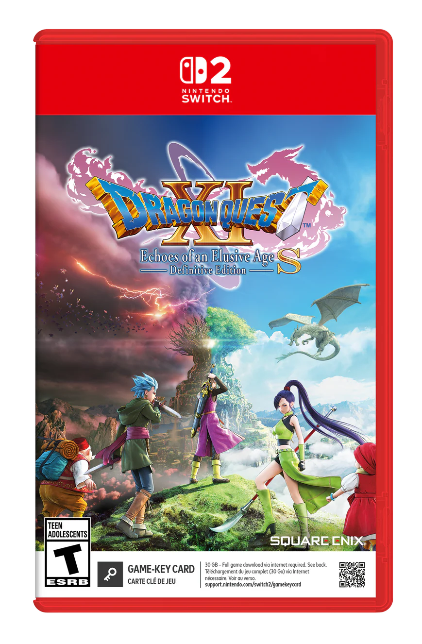 Dragon Quest XI S: Echoes of an Exlusive Age (Definitive Edition) (Game-Key Card) [Switch 2]