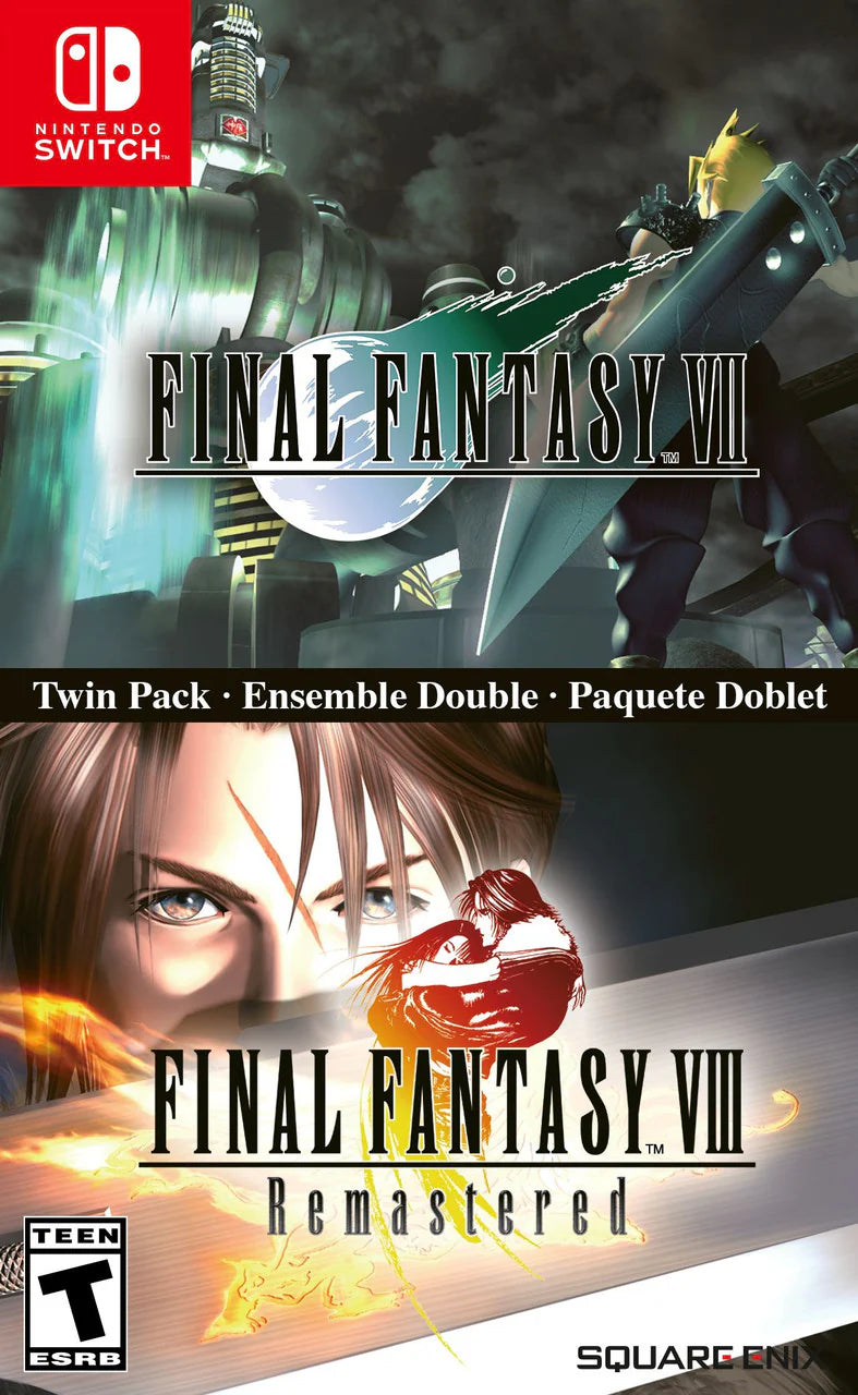 Final Fantasy VII & Final Fantasy VIII Remastered Twin Pack [Switch]