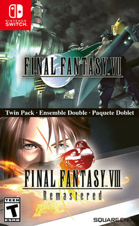 Final Fantasy VII & Final Fantasy VIII Remastered Twin Pack [Switch]