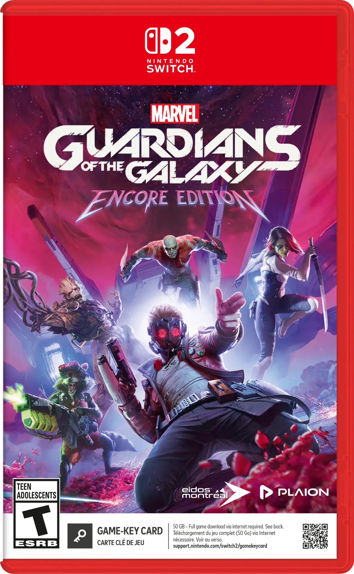 Marvel's Guardians of the Galaxy: Encore Edition (Game-Key Card) [Switch 2]