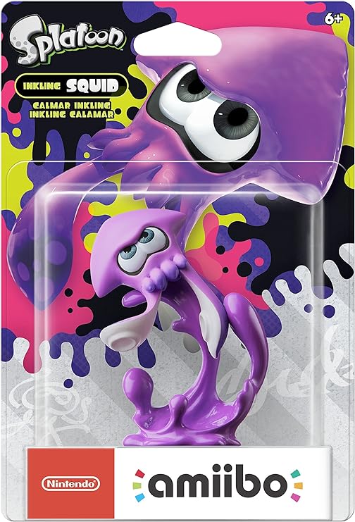 Inkling Squid Amiibo - Purple [Splatoon]