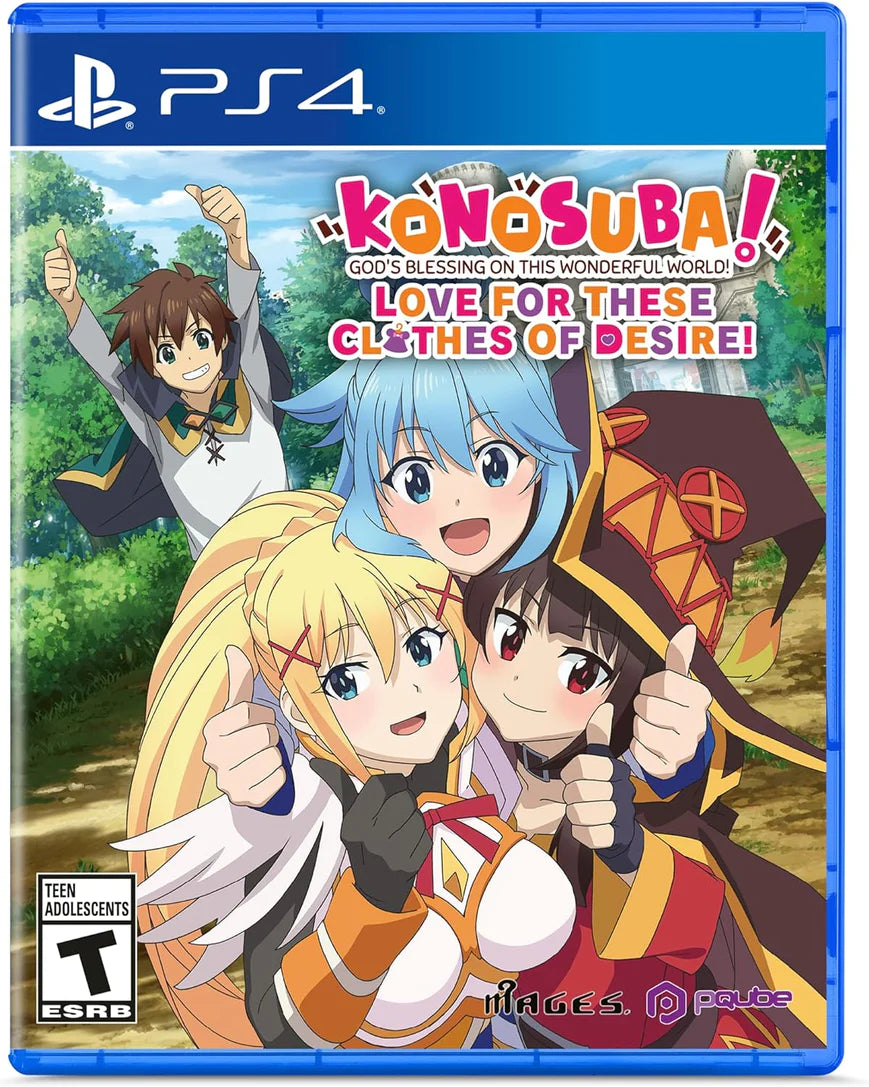 Konosuba: God's Blessing on this Wonderful World! Love for these Clothes of Desire! [PS4]