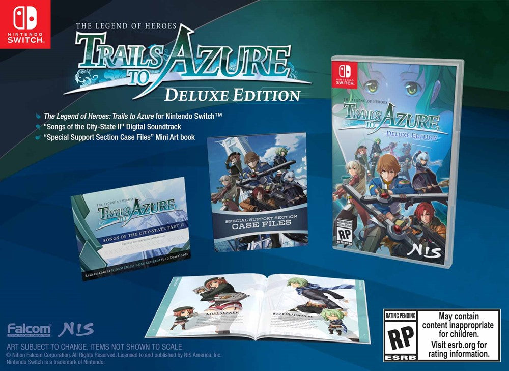 The Legend of Heroes: Trails to Azure Deluxe Edition [Switch]