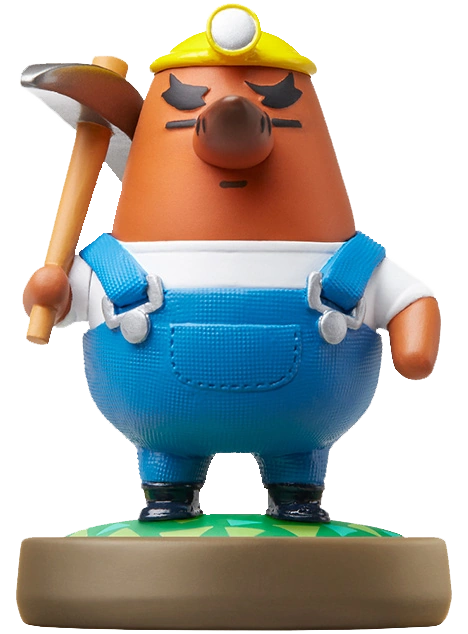 Mr. Resetti Amiibo [Animal Crossing] (Japan Import)