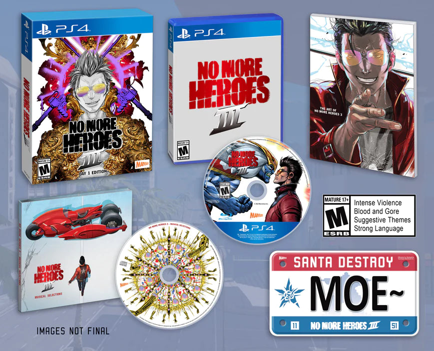 No More Heroes 3 (Day 1 Edition) [PS4]