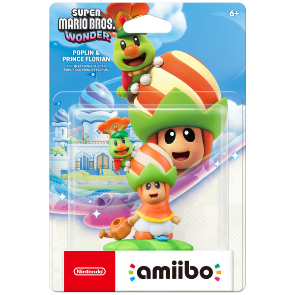 Poplin & Prince Florian Amiibo [Super Mario Bros. Wonder]