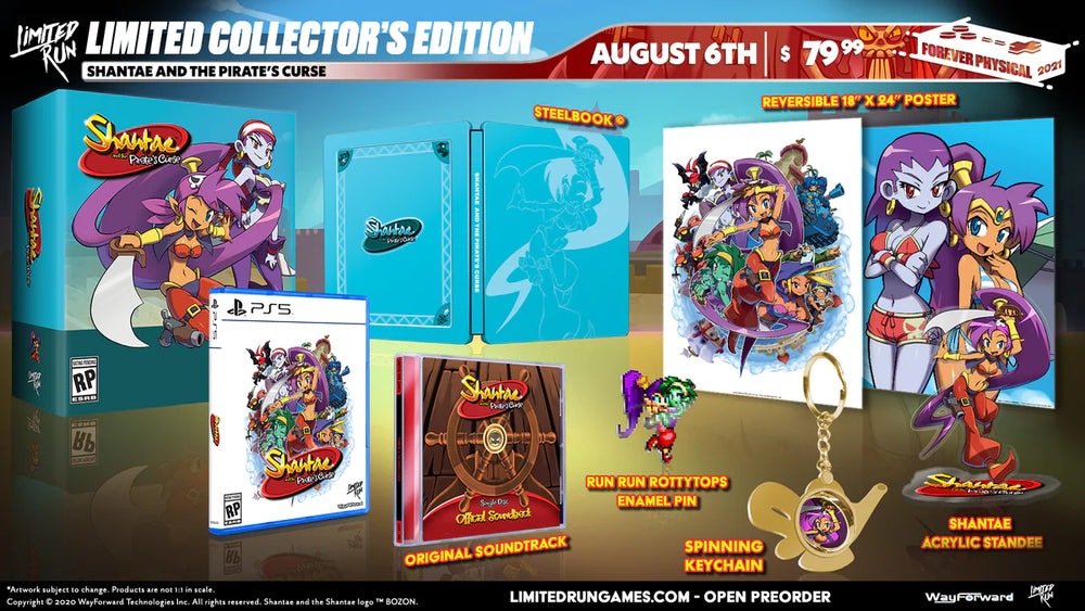 Shantae and the Pirate's Curse (Collectors Edition) - LRG #5 [PS5]