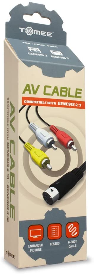 Sega Genesis Model 2 & 3 - AV Cable [TOMEE]