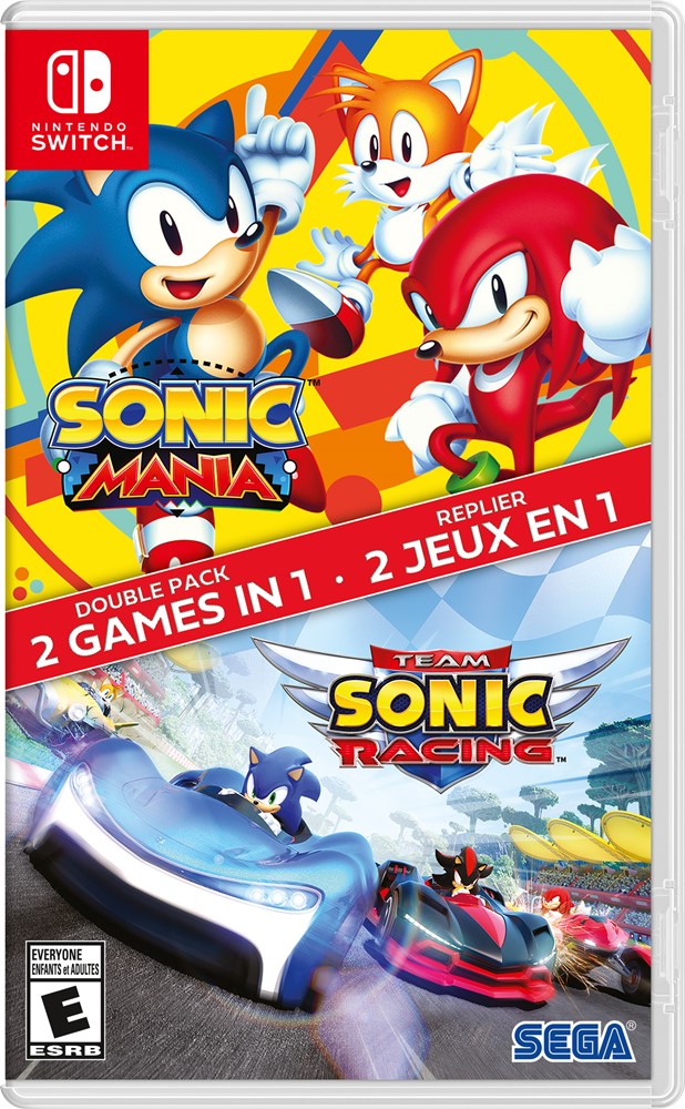 Sonic Mania + Team Sonic Racing Double Pack [Switch]