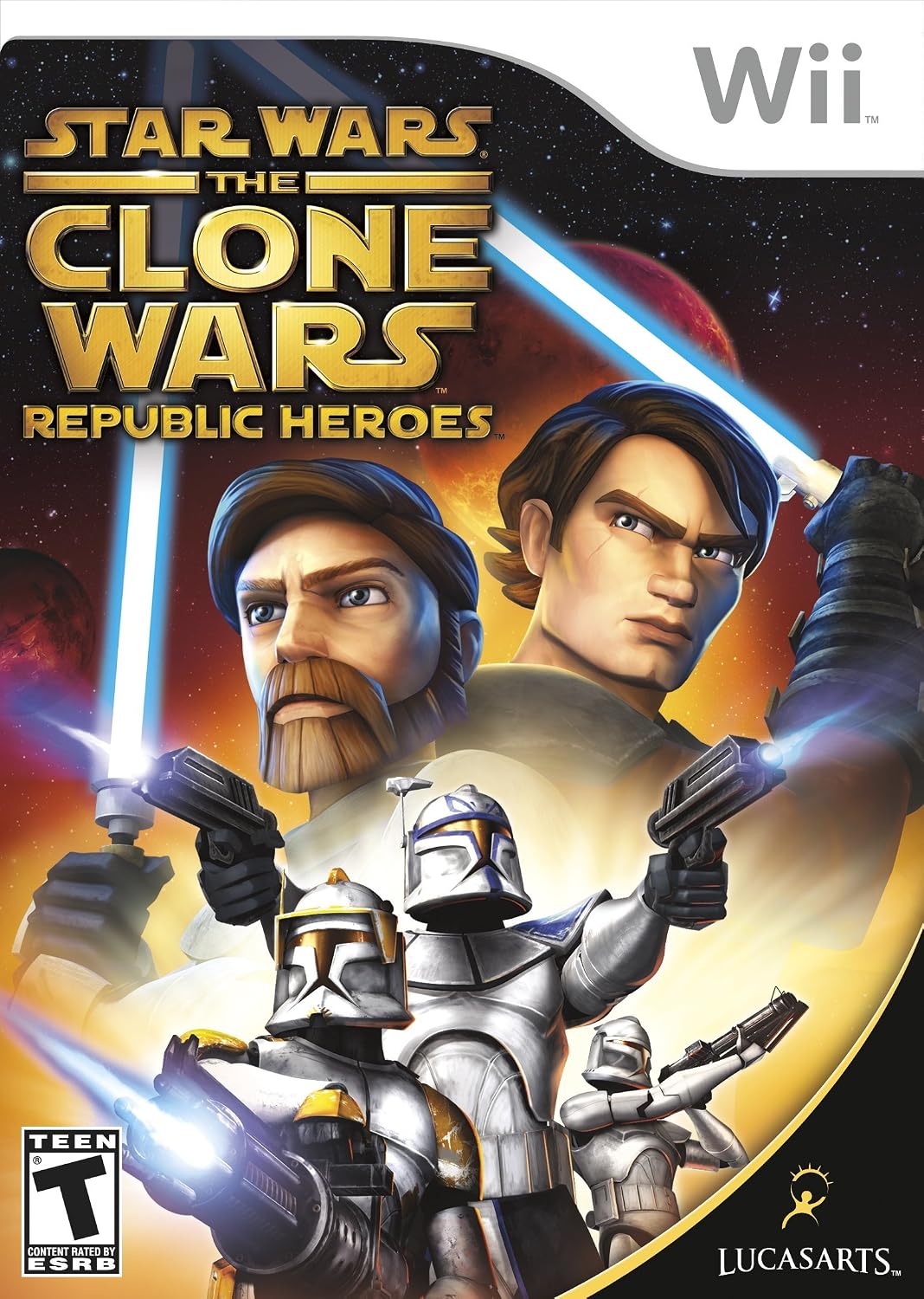 Star Wars: The Clone Wars - Republic Heroes [Wii] *USED*