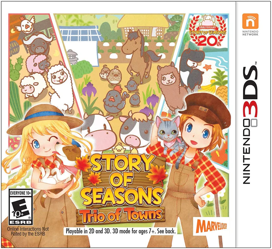 Story of Seasons: Trio of Towns [3DS]