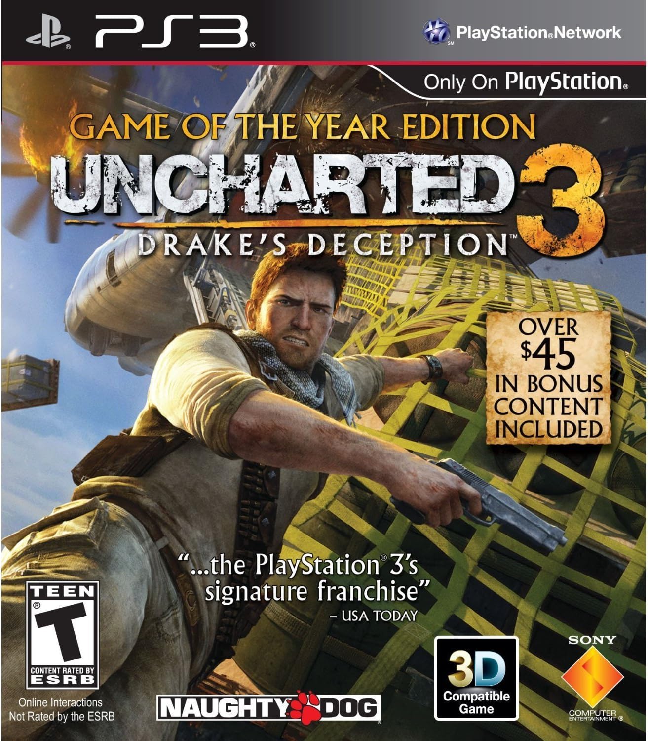 Uncharted 3: Drake Deception GOTY [PS3] *USED*