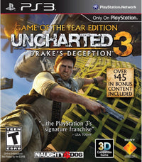 Uncharted 3: Drake Deception GOTY [PS3] *USED*