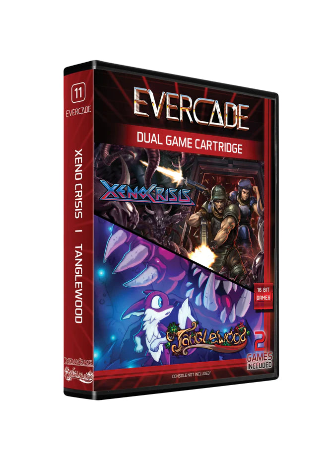 Evercade Xeno Crisis/Tanglewood Dual Game Cartridge