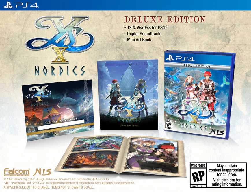 Ys X: Nordics (Deluxe Edition) [PS4]