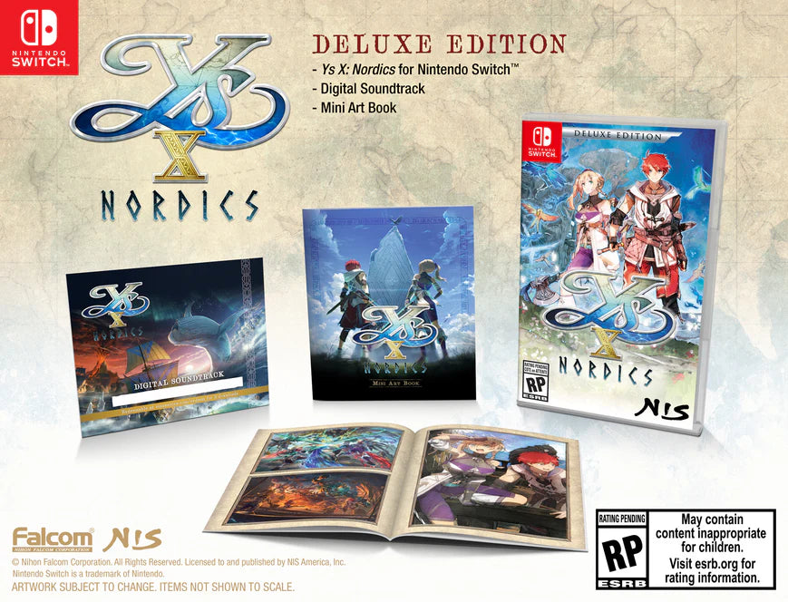 Ys X: Nordics (Deluxe Edition) [Switch]