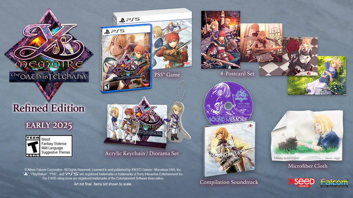 Ys Memoire: The Oath of Felghana (Day 1 Refined Edition) [PS5]