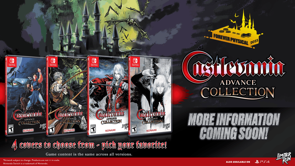 Castlevania Advance Collection: Dracula X Cover - LRG #524 [PS4]