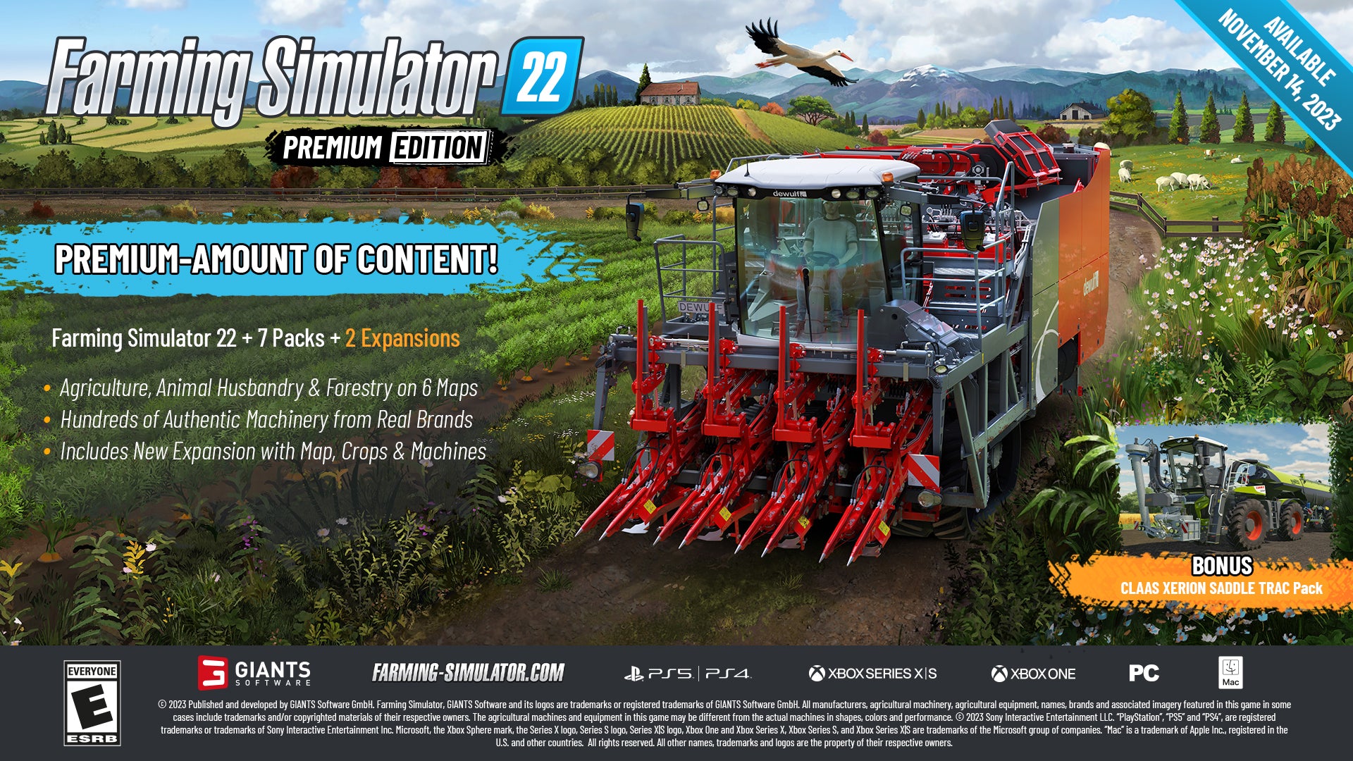 Farming Simulator 22 (Premium Edition) [PS5]