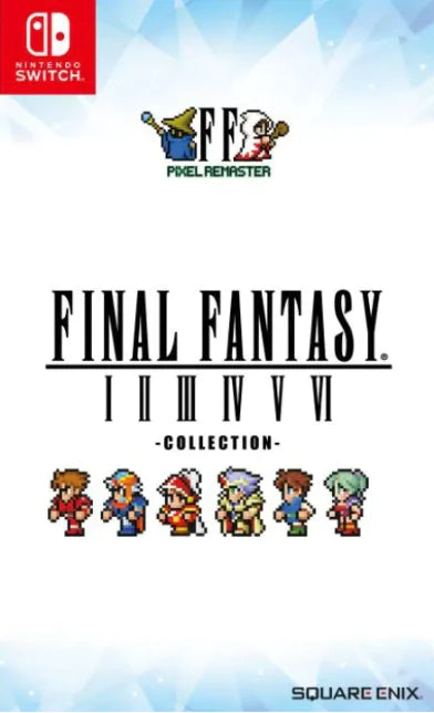 Final Fantasy I-VI: Pixel Remastered Collection (Import) [Switch]