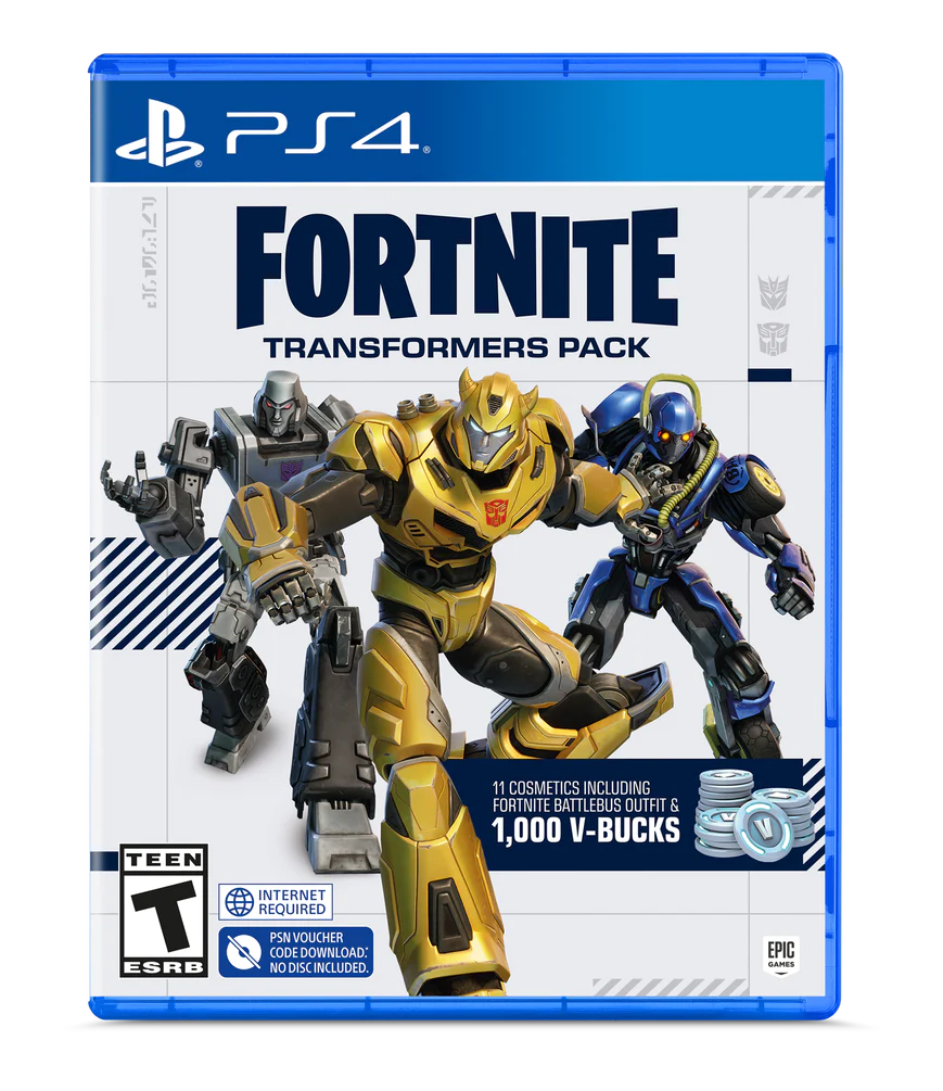 Fortnite Transformers Pack (Code in Box) [PS4]