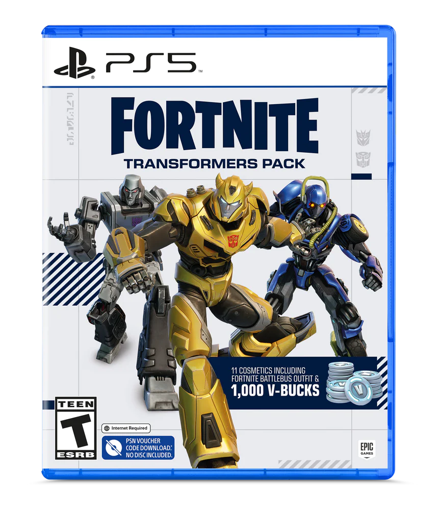 Fortnite Transformers Pack (Code in Box) [PS5]