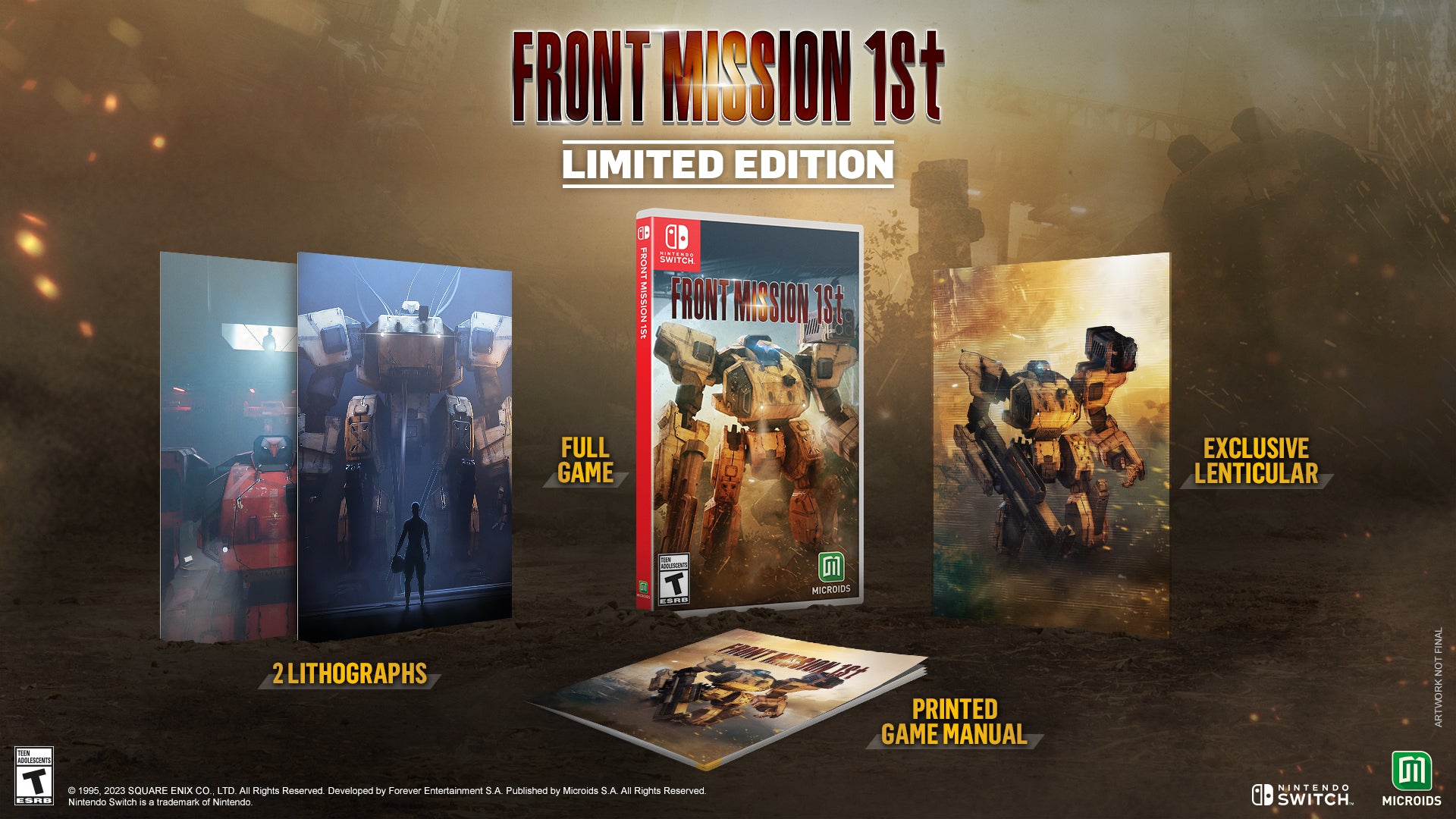 Front Mission First (Limited Edition) [Switch]