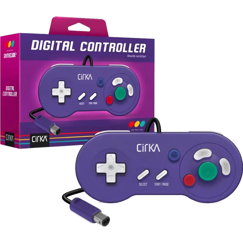 Gamecube Controller (Purple) - Cirka