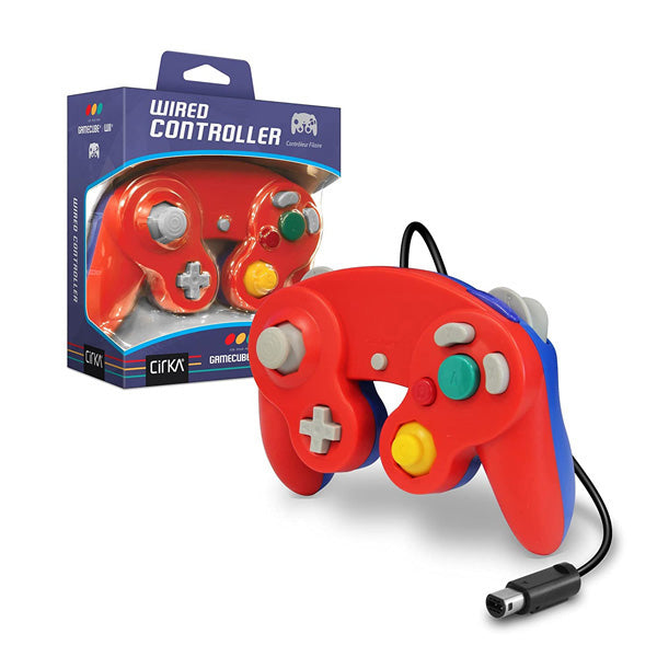 Gamecube Controller (Red/Blue) - Cirka