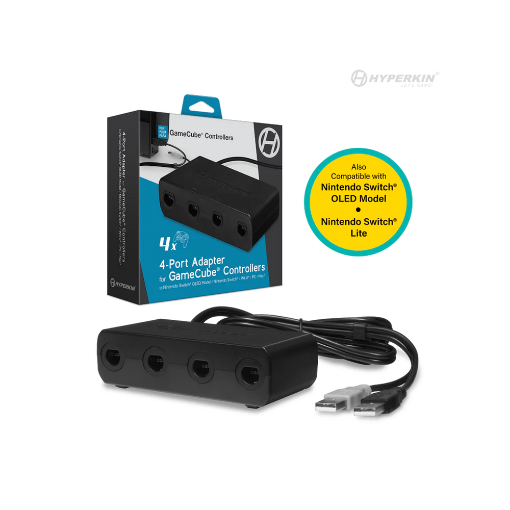 GameCube to Wii U - Controller Adapter [Hyperkin]