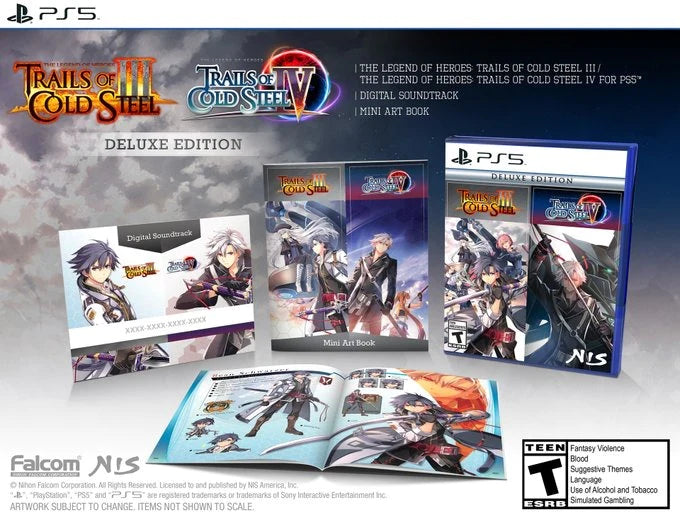 Legend of Heroes: The Trails of Cold Steel III & IV (Deluxe Edition) [PS5]