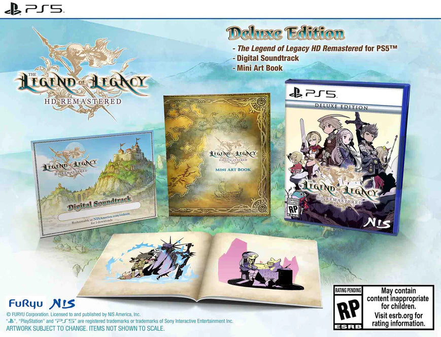 The Legend of Legacy HD Remastered (Deluxe Edition) [PS5]