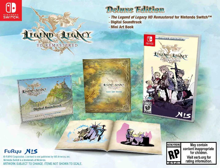 The Legend of Legacy HD Remastered (Deluxe Edition) [Switch]