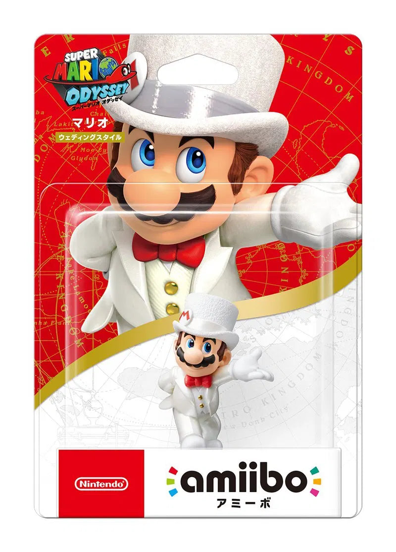 Mario (Wedding Outfit) Amiibo [Super Mario Odyssey] (Asia Import)