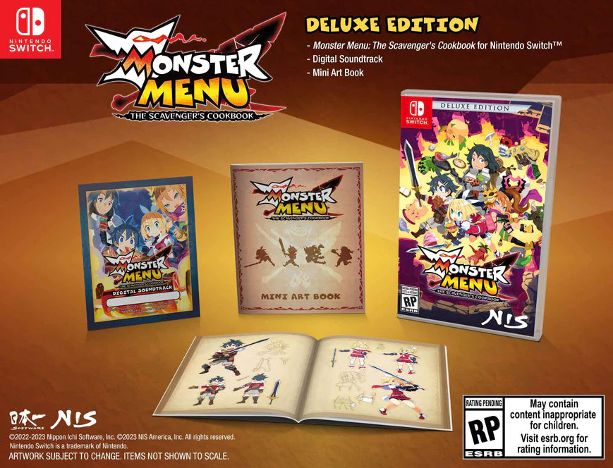 Monster Menu: The Scavenger's Cookbook (Deluxe Edition) [Switch]