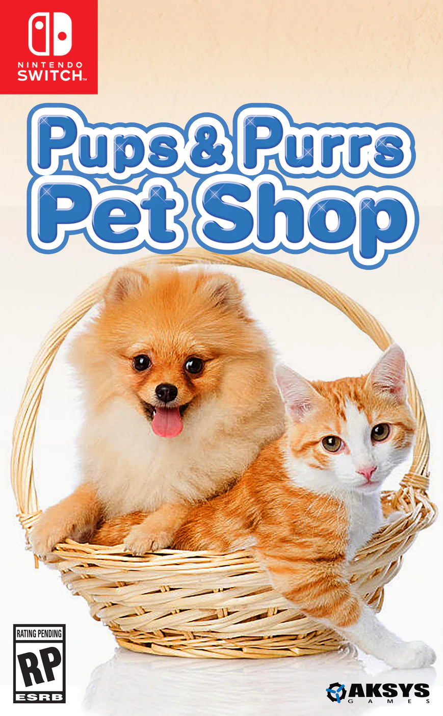 Pups & Purrs Pet Shop [Switch]