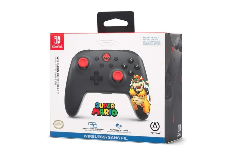 Switch Controller (Wireless) - Bowser [Power A]