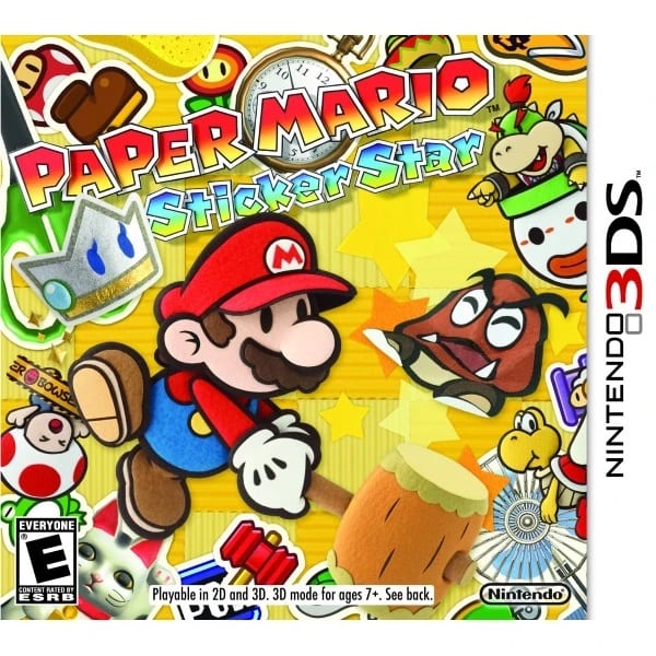 Paper Mario Sticker Star 3DS