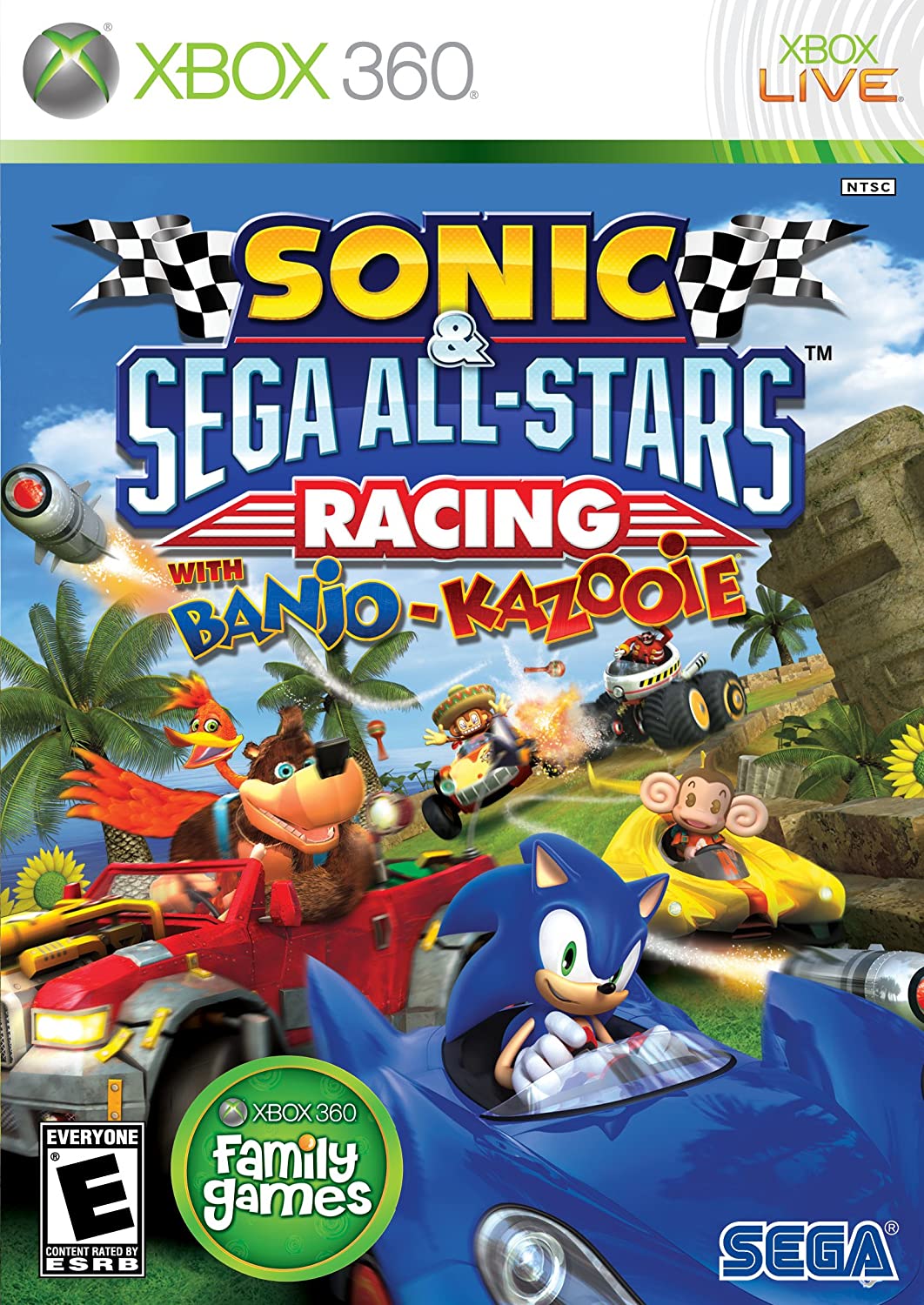 Sonic and Sega All Stars Racing Xbox 360