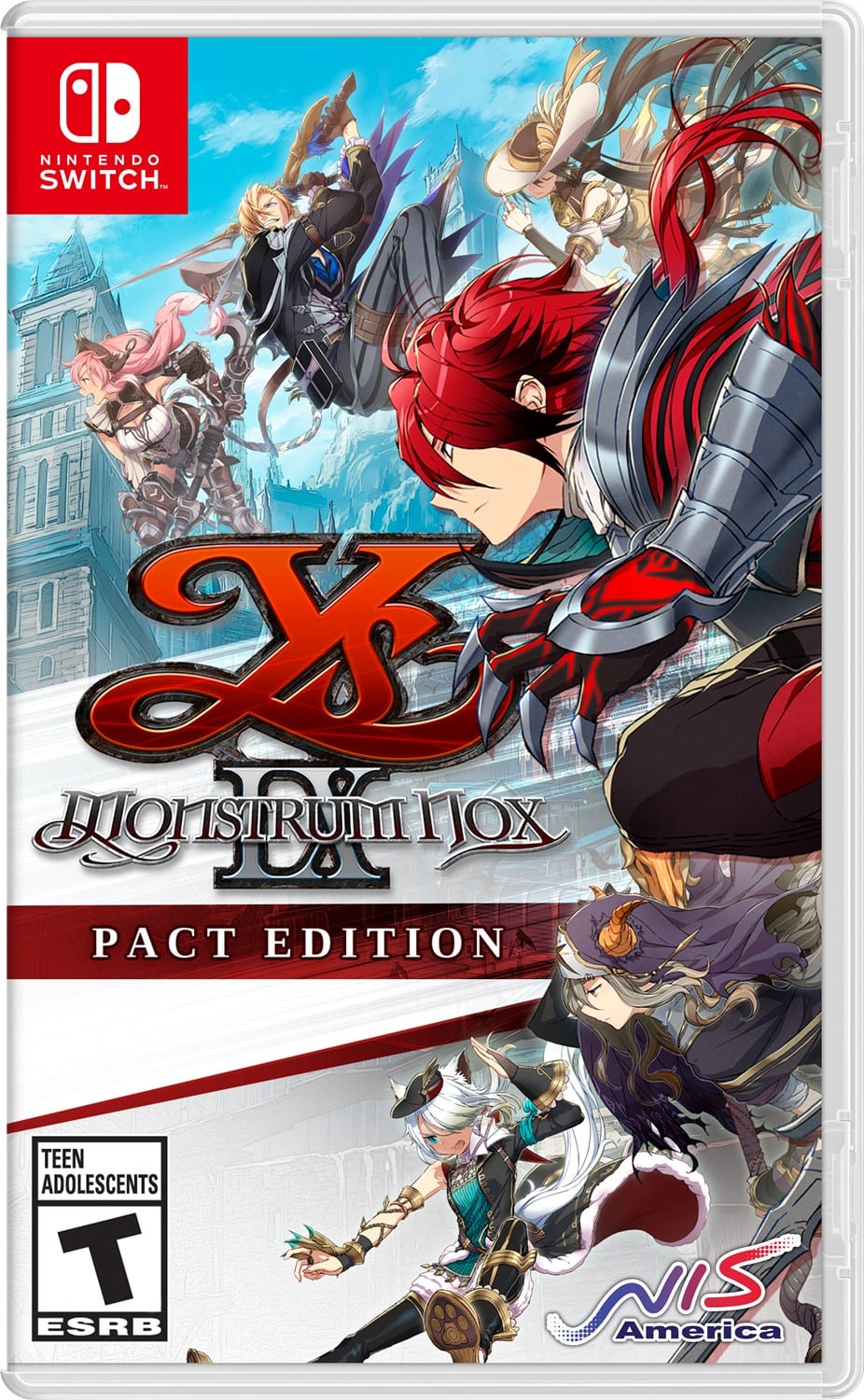 Ys IX Monstrum Nox Switch