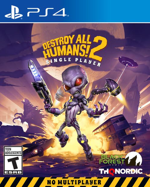 Destroy All Humans 2: Reprobed Single Player [PS4]