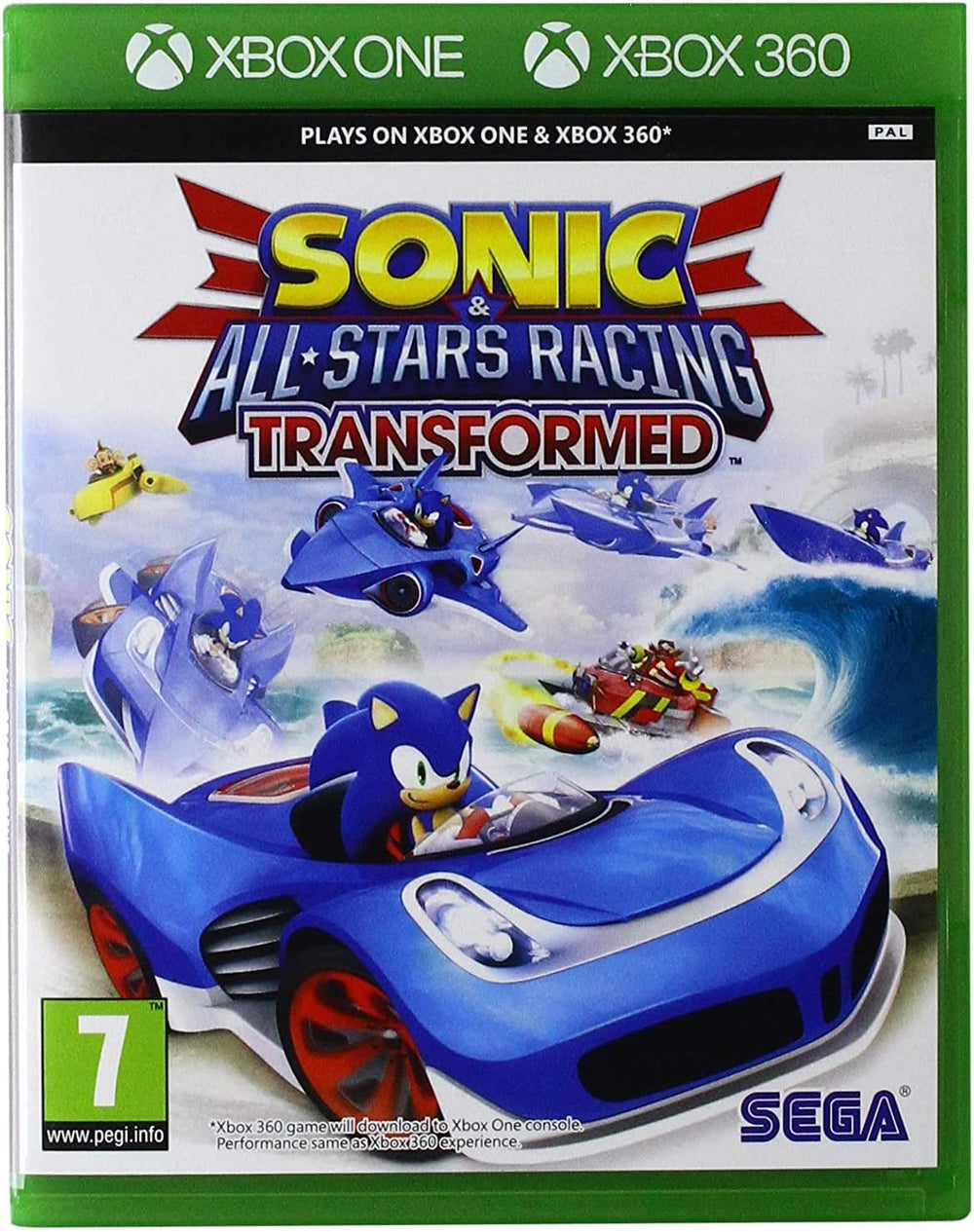 Sonic & Allstars Racing Transformed [XB360]
